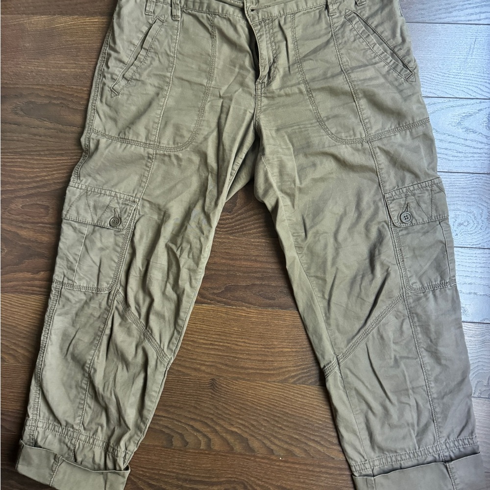 Calvin Klein Jeans Green Cargo Relaxed Fit